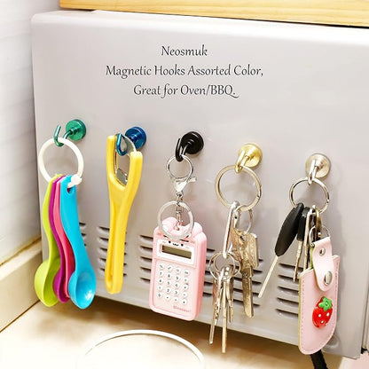 Neosmuk Magnetic Hooks, Heavy Duty 30lb+ Strong Magnet Hook - Image 7