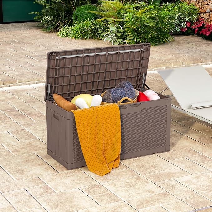 Patiolife 100 Gallon Resin Deck Box - Image 6