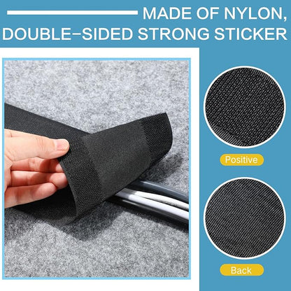 WILLBOND Carpet Cord Cover Cable Protector Floor Cover Cable Protector - Image 5