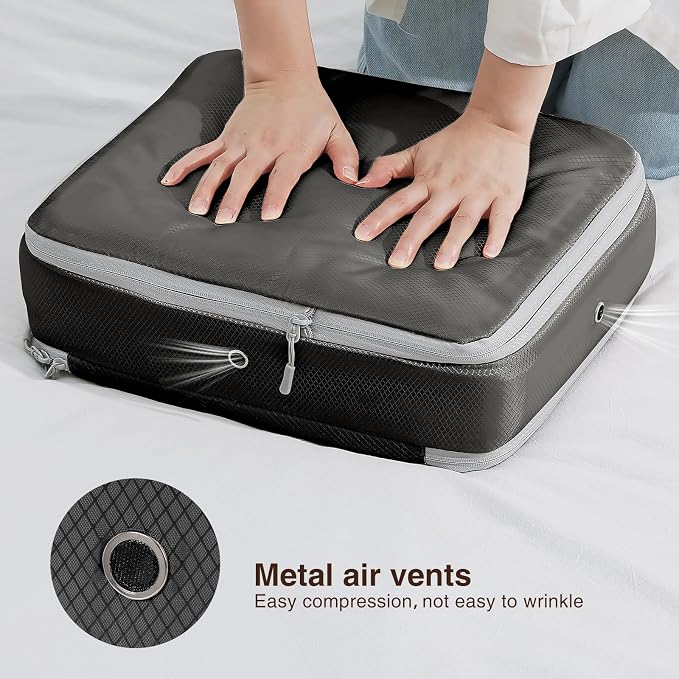 DIMJ Clothes Storage Bag 6 Pack, 19L Compression Storage Bags - Image 4