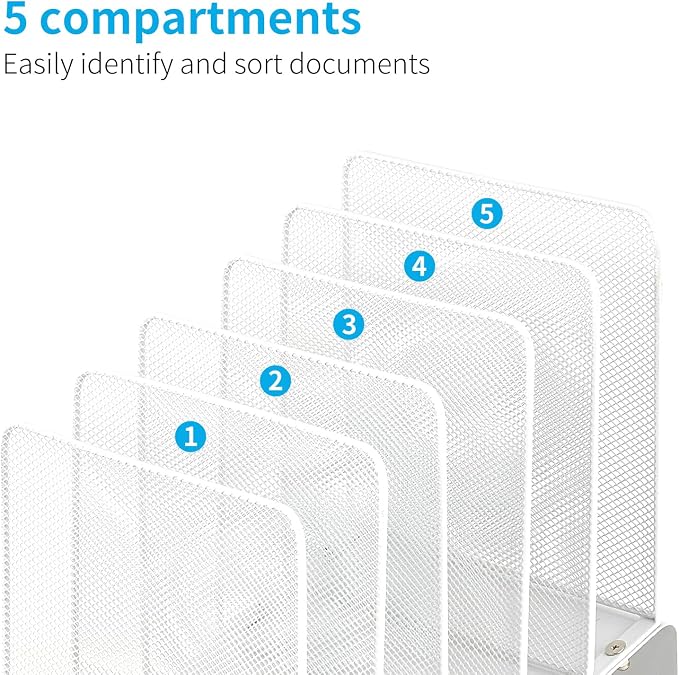 File Organizer for Desk, Desk Organizer - Image 2