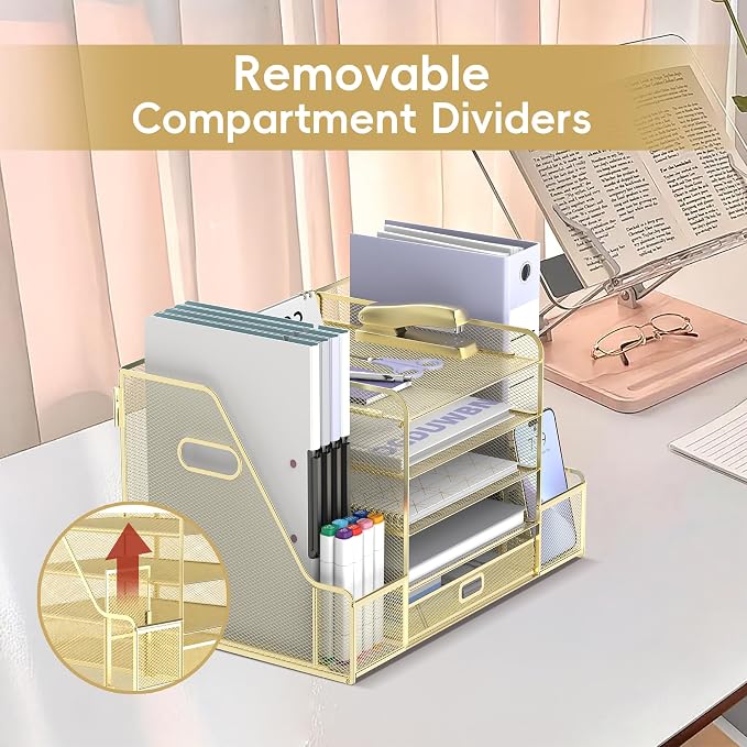 SUPEASY Mesh Desk Organizer - Image 2