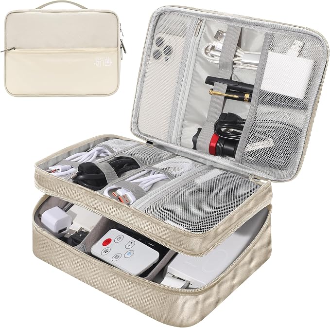 CILLA Electronic Organizer Travel Case, Travel Cord Organizer Case Portable by CILLA
