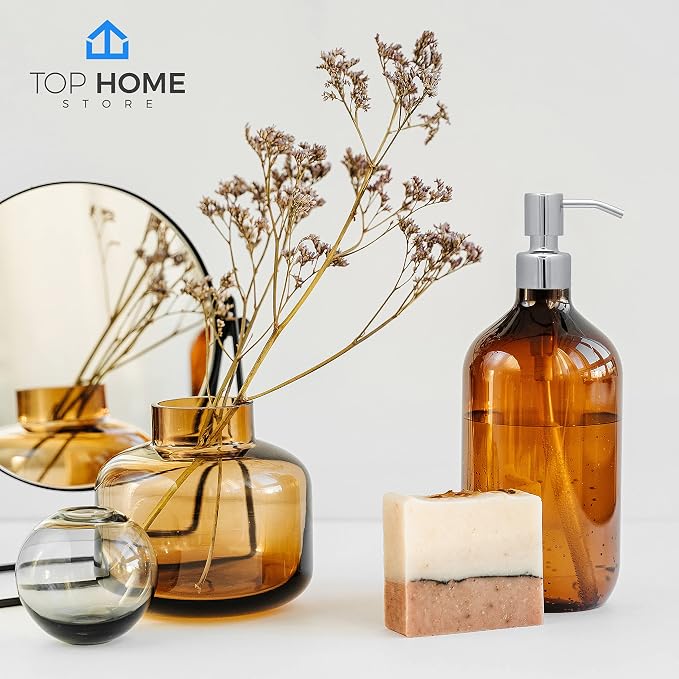 Stainless Steel Soap and Lotion Dispenser Pumps, Replacement - Image 7