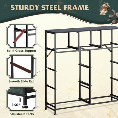 WLIVE 9 Drawer Dresser, Fabric Storage Tower - Image 7