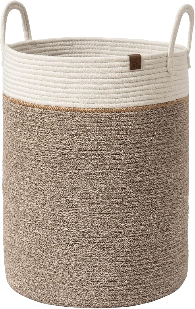 LA JOLIE MUSE Woven Basket Rope Storage Baskets by LaJol%C3%ADeMuse