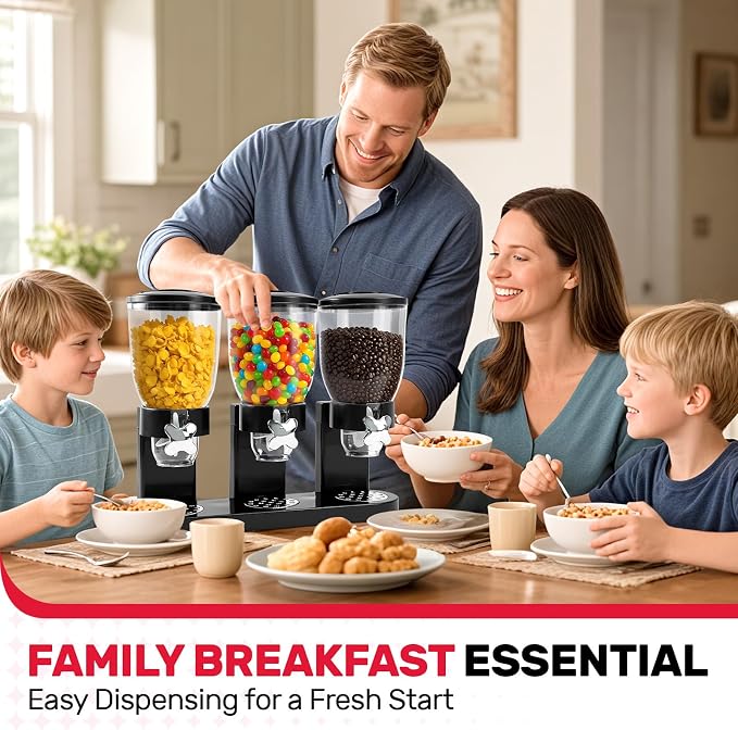 Triple Cereal Dispenser Countertop - Image 4