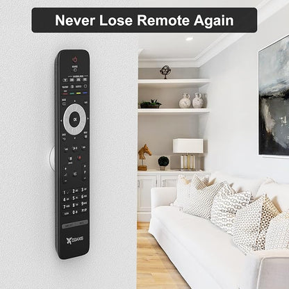 YYILIS Magnetic Remote Control Holder Wall Mount, 4 Pack Upgrade Remote Control - Image 7