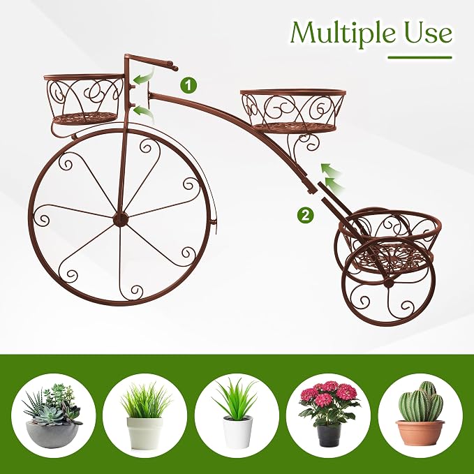 Sorbus Tricycle Plant Stand - Image 5