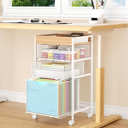 SWTYMIKI Rolling File Cart - Image 2