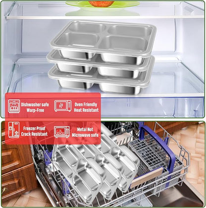 Stainless Steel Snack Containers - Image 6