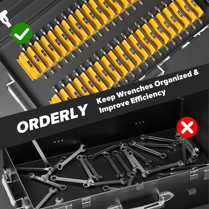 40PCS Modular Wrench Organizer Wrench Holder - Image 6