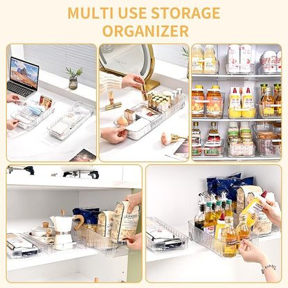 Refrigerator Organizers and Storage Roll Out Storage Bins Fridge Organizer - Image 3
