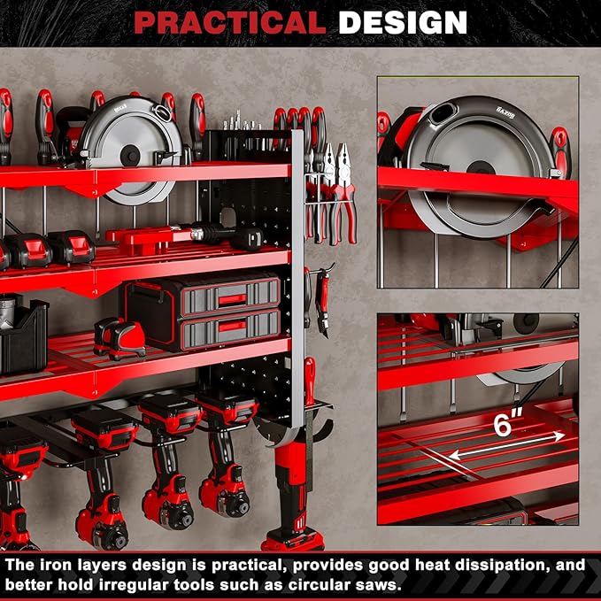 Power Tool Organizer Wall Mount - Image 6