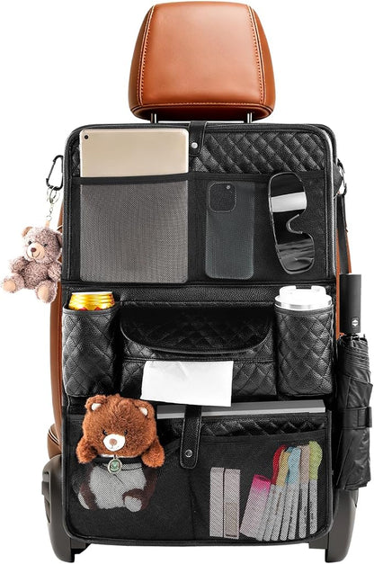 Car Seat Organizer with Foldable Table Tray by Unknown