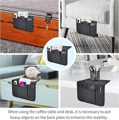 Bedside Caddy Bedside Storage Organizer Magazine Phone Tablet iPad Remote Holder - Image 5