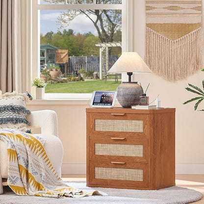 LEYAOYAO Rattan Night Stand - Image 7