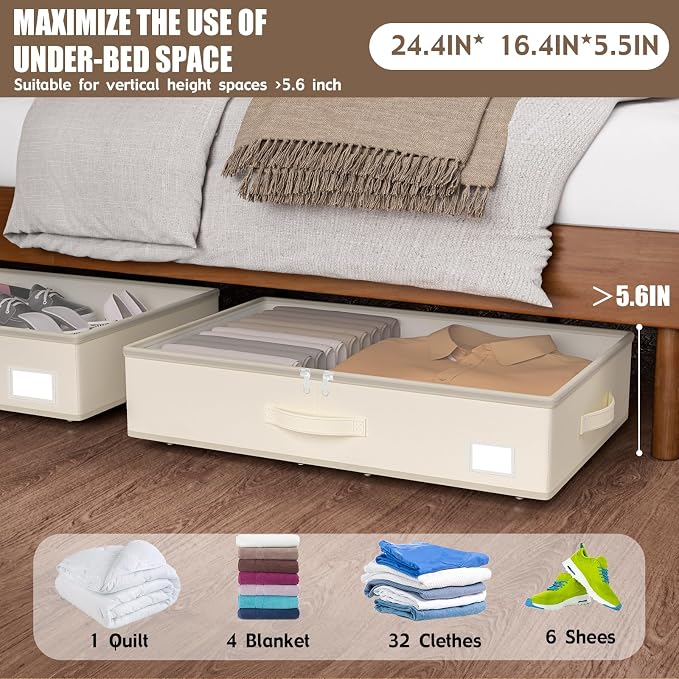 EE-RoomWorld Under Bed Storage - Image 2