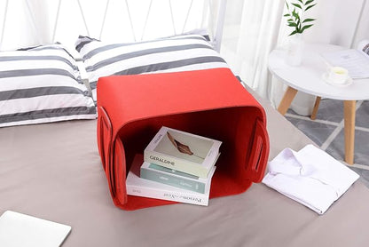 Minoisome Storage Basket Felt Storage Bin Collapsible& Convenient Box Organizer - Image 4