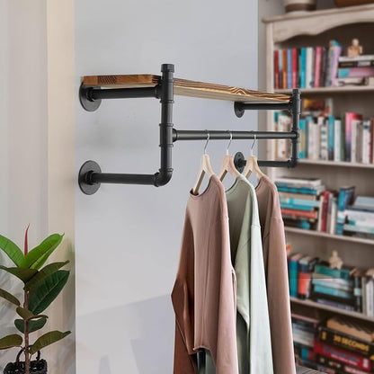 WEBI Wall Mounted Clothes Rack - Image 2