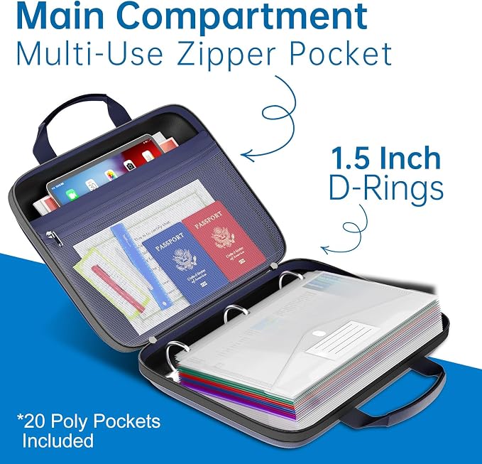 Fireproof Binder Organizer - Image 3