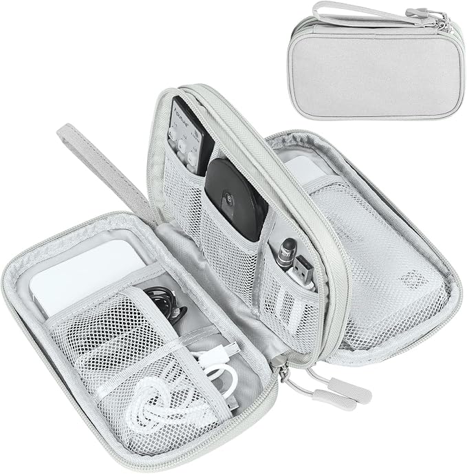 FYY Travel Electronic Cable Organizer Bag, Pouch Electronic Accessories Carry by FYY