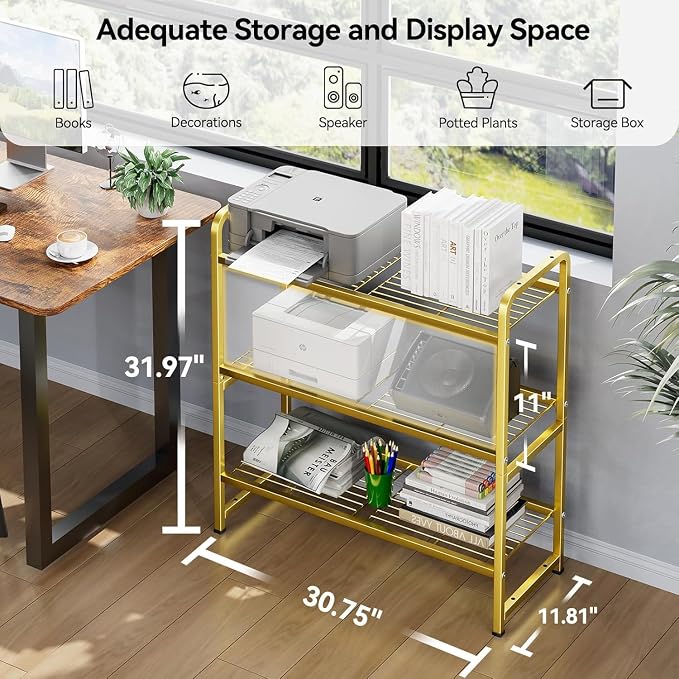 Standard Shelf Organizer for Outdoor Indoor, Waterproof Heavy Duty Metal - Image 2
