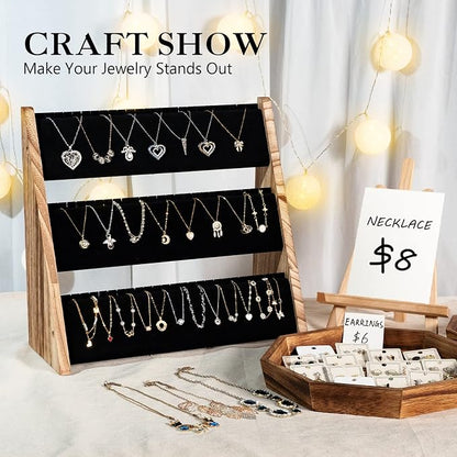 3 Tier Necklace Organizer Stand - Image 5