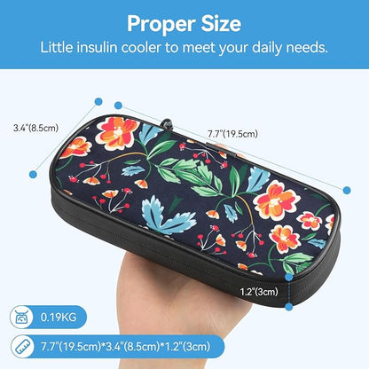 Insulin Cooler Travel Case Diabetic Medication Insulated Cool Organizer - Image 5