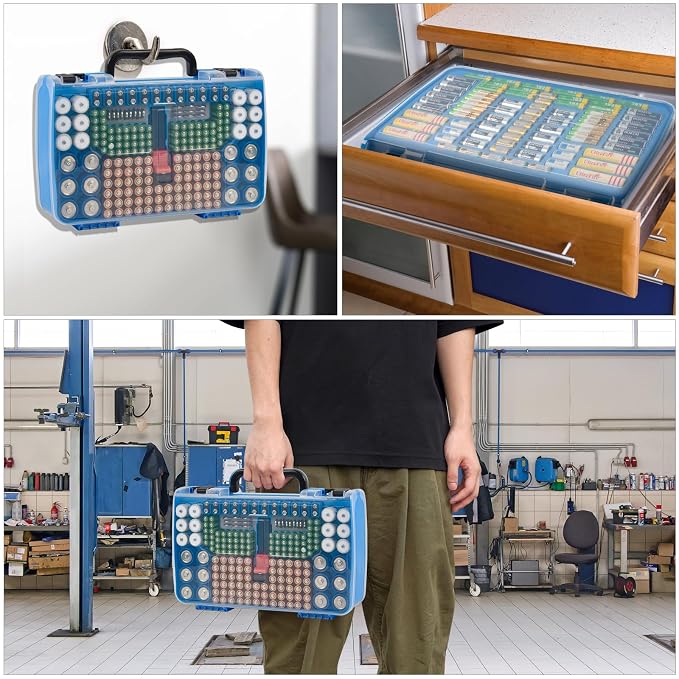 Battery Storage Organizer Case Holder Box - Image 7