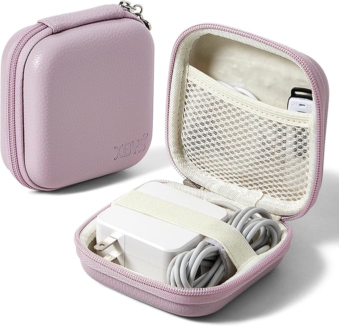 Charger Case for Macbook, Portable Tech Electronic Organizer Bag, Small Travel by Linpr