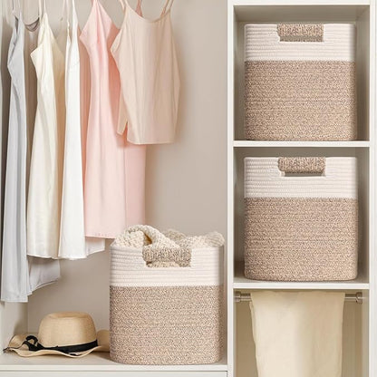 11 Inch Storage Cubes, 3 Pack Cube Storage Bins - Image 7