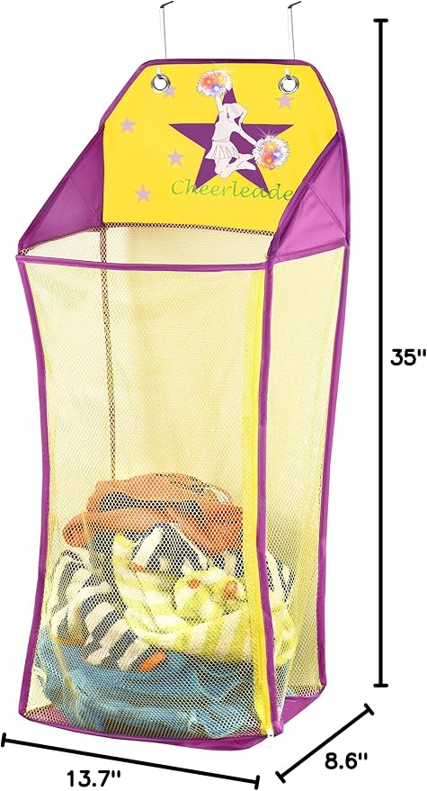 Store & Score Over The Door Hanging Kids Fun LED Cheerleader Light-Up - Image 5