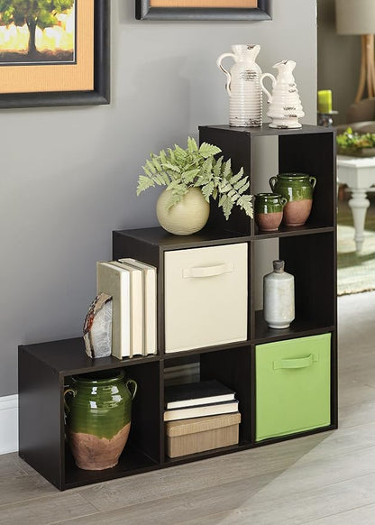 ClosetMaid Cubeicals 3-2-1 Cube Storage Shelf Organizer Bookshelf - Image 2