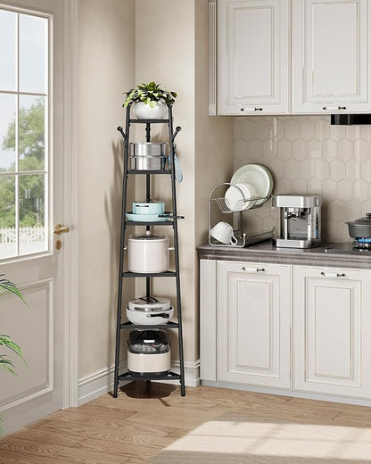 CHOEZON Pot Racks, 6-Tier Cookware Stand, Triangle Shelf Storage Tower - Image 3