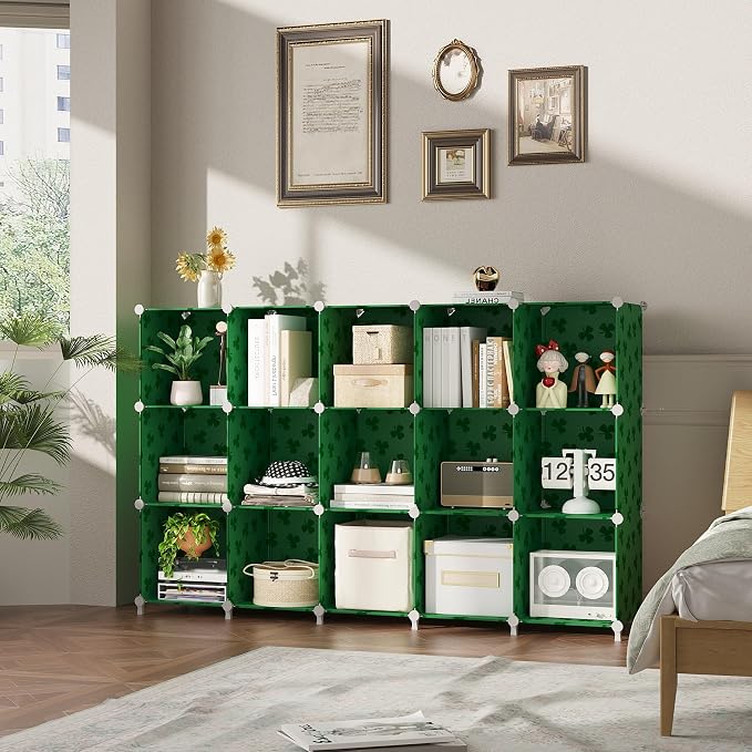 UNKU 16 Cube Storage Organizer, Closet Organizer Storage Shelves, Clothes - Image 2