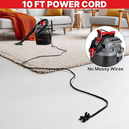 Shop-Vac 2.5 Gallon 2.0 Peak HP Wet Dry Vacuum - Image 4