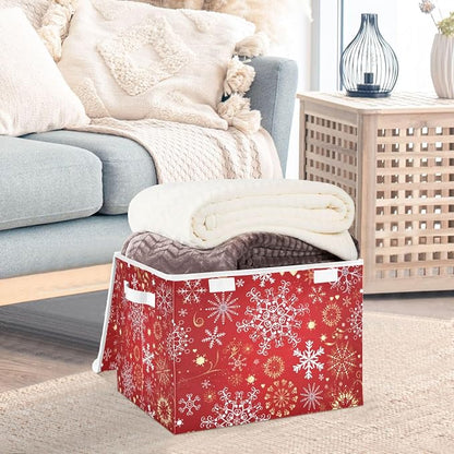 Christmas Snowflakes Storage Bins - Image 5