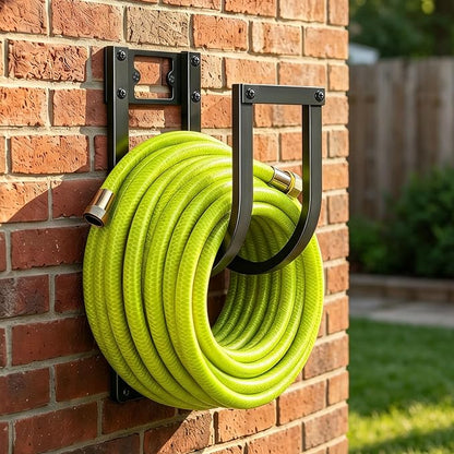 Garden Hose Holder Wall Mount by StuffedAnimalHanging