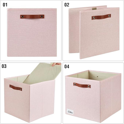 Collapsible Fabric Storage Cube Bins - Image 6