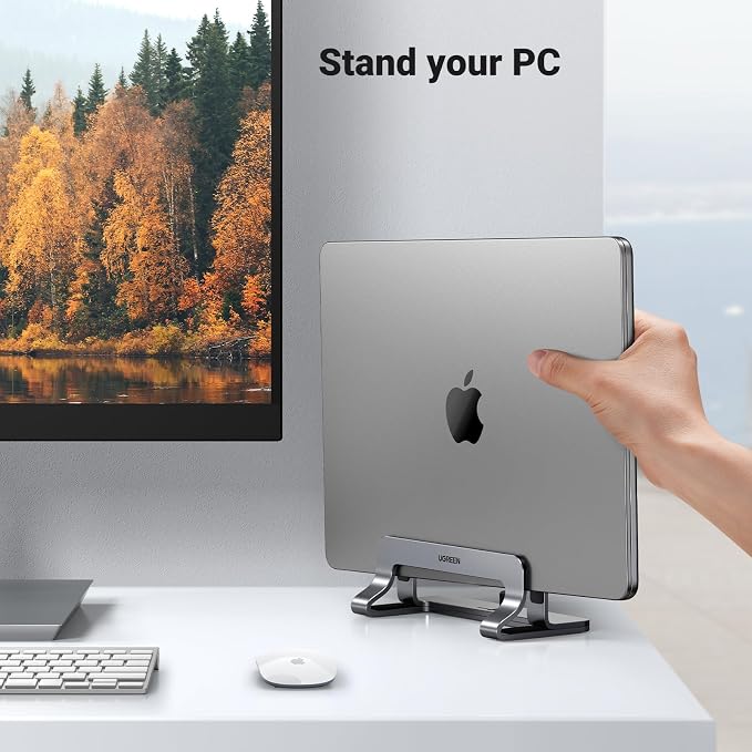 UGREEN Vertical Laptop Stand Holder - Image 2