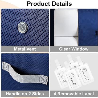 Comforter Storage Bag - 130L Blanket Storage Bags 3-Layer Ultra Space Saving - Image 6