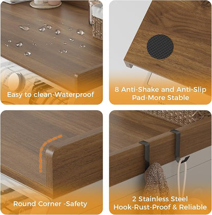 Washer Dryer Countertop, Wood Countertop - Image 5