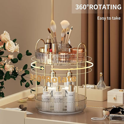 YCIA&DONE Rotating Makeup Organizer - Image 2
