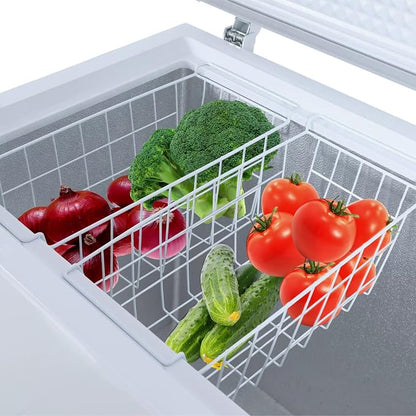 Chest Freezer Baskets 15.5 Inch, Chest Freezer Organizer Bins Metal Wire - Image 6