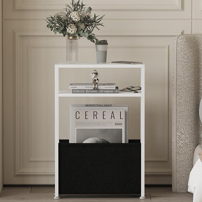 Narrow Side Table, Slim End Tables - Image 5