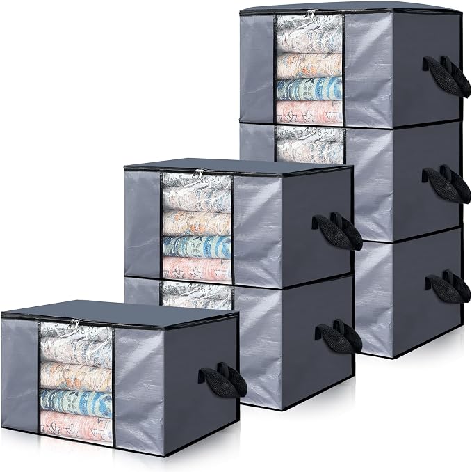 Cosy Family 6 Pack 90L Heavy Duty Extra Large Moving Bags by Cosy+Family