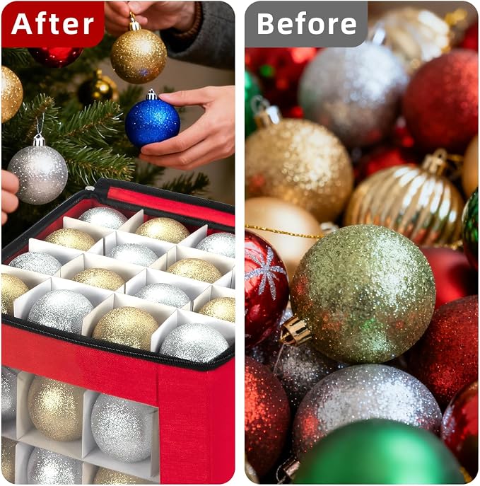 inin Christmas Ornament Storage Box - Image 5