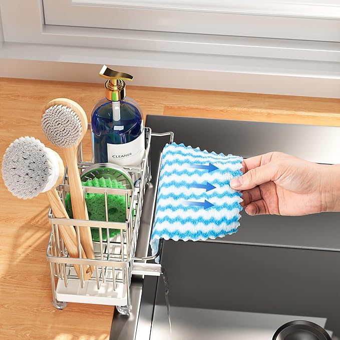 Cisily Stainless Steel Sponge Holder - Image 2