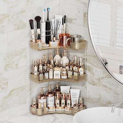 3-Tier Corner Bathroom Counter Organizer - Image 5
